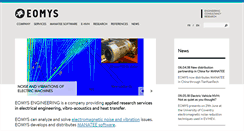 Desktop Screenshot of eomys.com